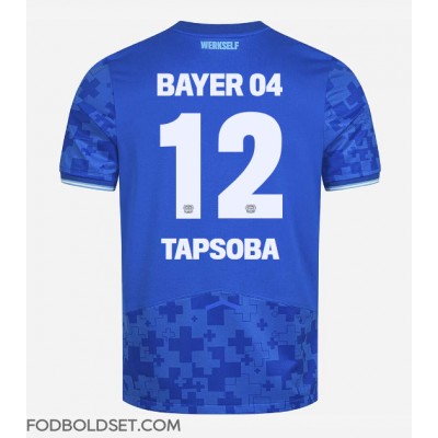 Bayer Leverkusen Edmond Tapsoba #12 Tredjetrøje 2025-26 Kortærmet Bayer Leverkusen Edmond Tapsoba #12 Tredjetrøje 2025-26 Kortærmet